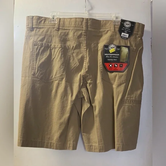 🌟 Men’s Weatherproof Ripstop Expedition Shorts with Pockets - Picture 2 of 7